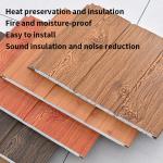 Contemporary Design Style Polyurethane Sandwich Board for Cold Room Carved Metal