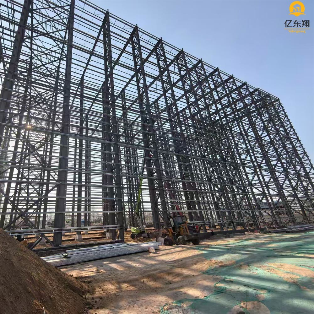 Customizable Steel Warehouse Building With Optional Lighting System And Welded Or Hot Rolled H Section
