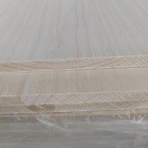 China Paulownia Solid Wood Edge Glued Board For Furniture Moisture Content 8%-12% Durable Sturdy Design factory