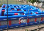 Custom Made Giant Outdoor Amusing Inflatable Maze For Kids N Adults Challenge