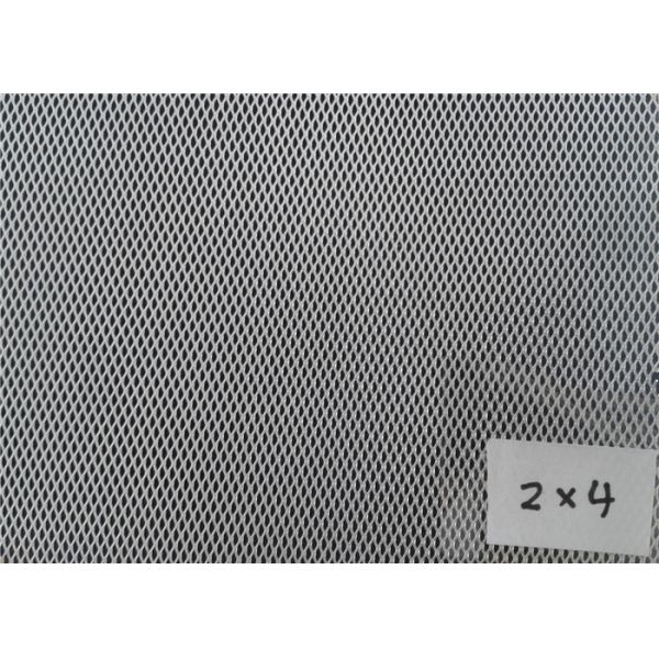 China 2 x 4mm Mesh Opening Aluminum Expanded Metal Mesh With Thickness 0 . 3mm factory