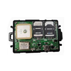 China Driver Identify 4G Dual SIM GPS Tracker With Button Fleet Management factory