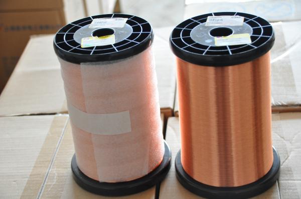Super Thin Enameled Copper Wire, Class 155 / 180 Winding Wire For Medical