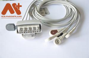 China M2592A Philips 5 Lead ECG Cable CFS Telemetry Lead Wires For Patient Monitor factory