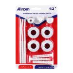 Painted Radiator Accessories 7 / 11 / 13 In 1 Sets 1/2" 3/4"