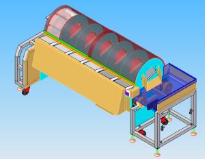 China Small Size Encapsulation Tumbler Dryer With Easy Lift Basket For Pharmacetical Drying Machine factory