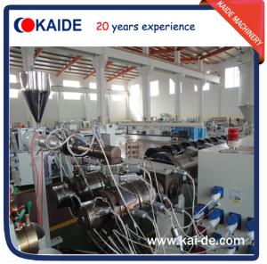 China 30m/min PPR/PPRC water pipe extruding equipment KAIDE factory
