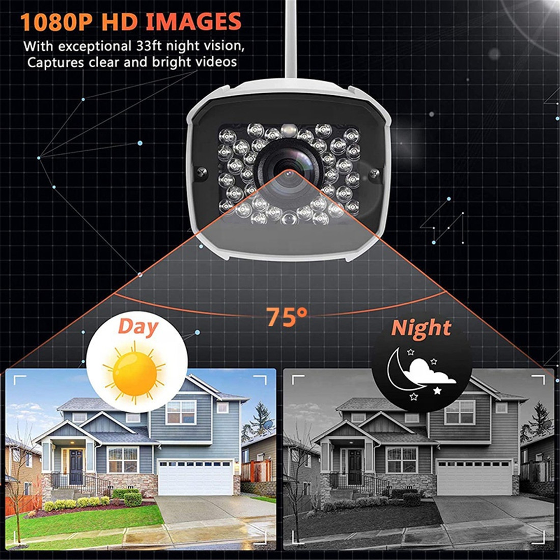 1080P Waterproof Smart Outdoor Smart Camera(Z5)