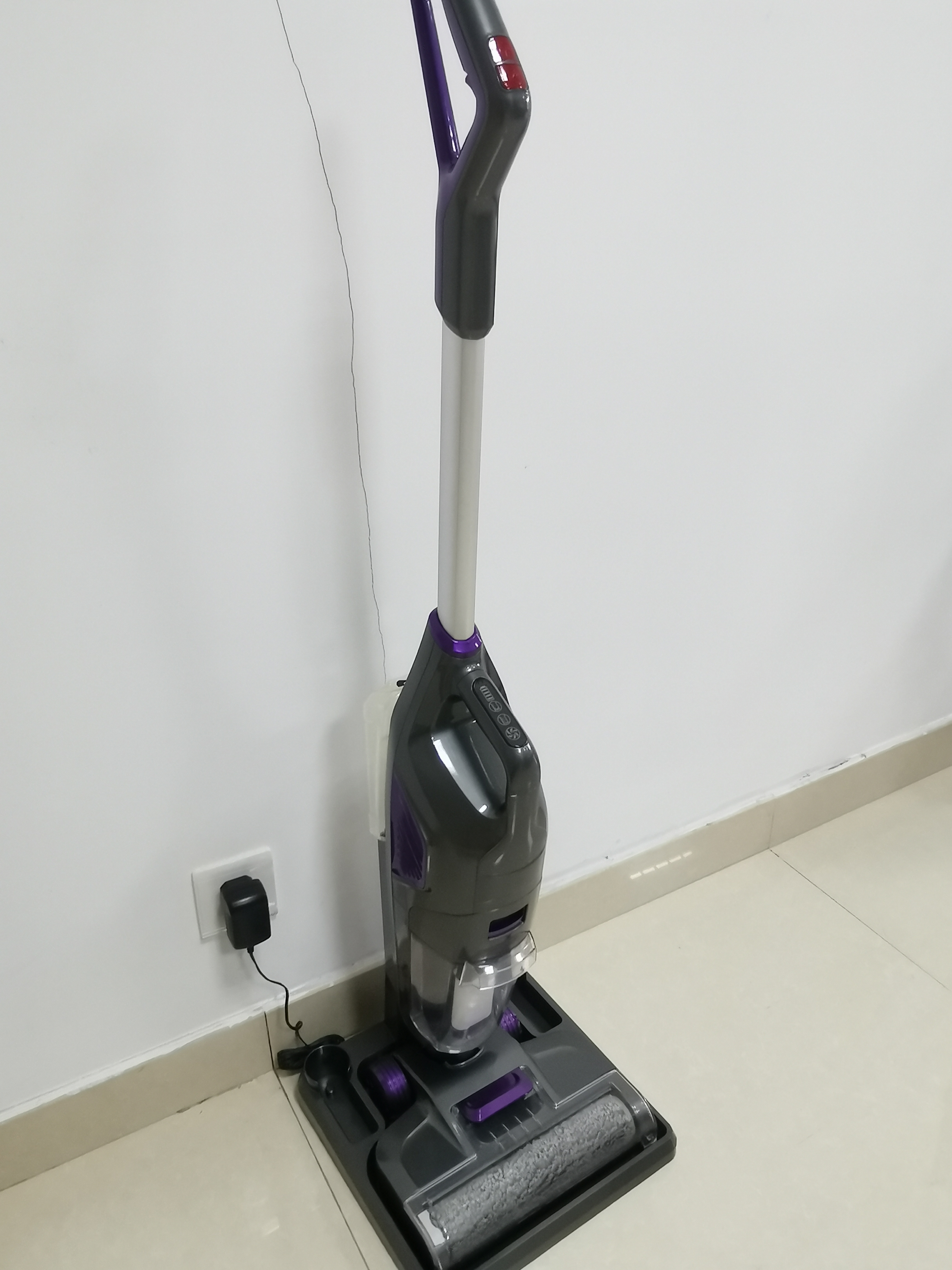 18kpa HEPA Filtration Steam Mop and Vacuum Cleaner for Tile Laminated Hardwood Floors