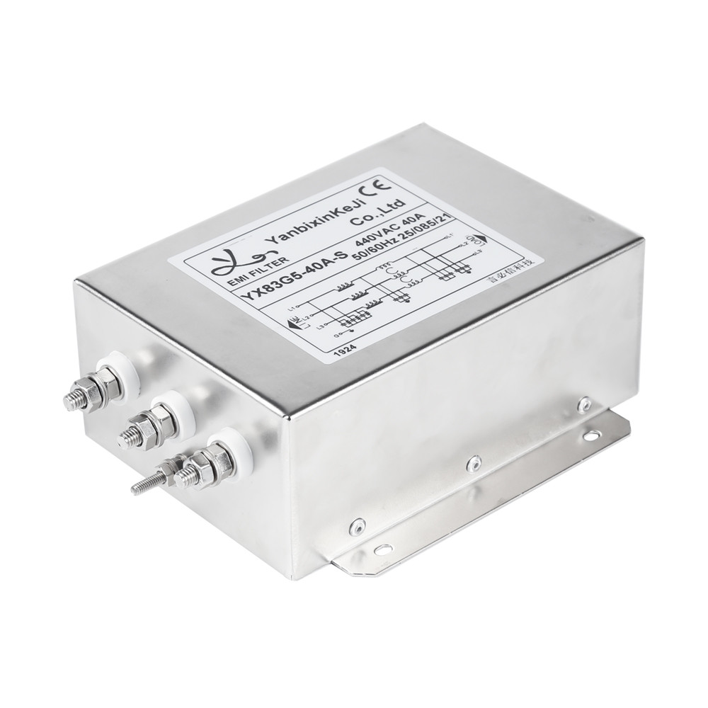 3 Phase 3 Line Filter YX82G5 40A S Power Line Filter For Motor Drives