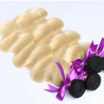 New arrival high quality 8A brazilian body wave human hair ombre black root to