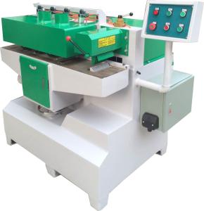 China Multiblade Ripsaw Sawmill Single Rip Saw Machine 300mm Sawing Width factory
