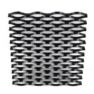 China Rugged Expanded Aluminum Mesh Curtain Wall For Exterior Wall Decoration factory