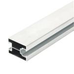 PV Solar Panel Mounting Rail Aluminum Alloy Anodized Silver Color