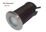 Modern Mini 1W LED Underground Light IP67 Waterproof Stainless Steel Material