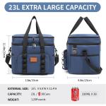 Insulated Lunch Bags Large Capacity Waterproof Double-Layer Insulated Bags Keeps