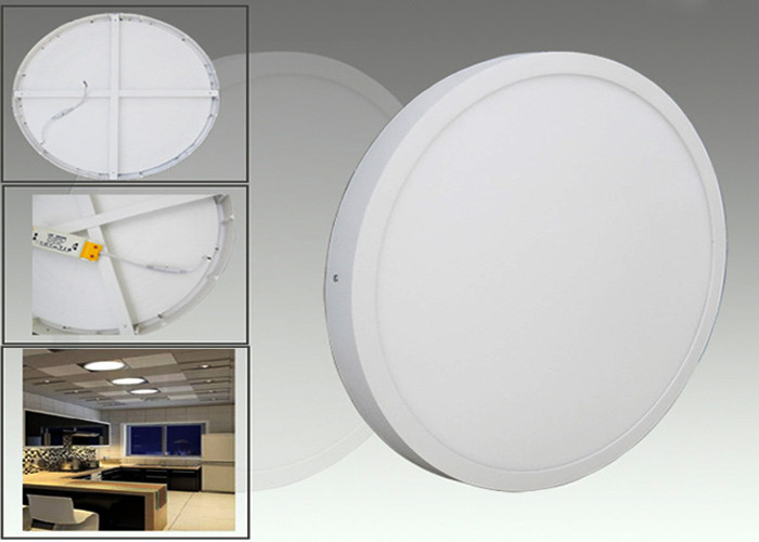 φ600 * 40mm 48w Round Led Panel Light Surface Mount SMD 2835 50000H