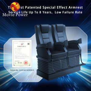 Customized 7d 4d 5d Motion Cinema Simulator Chair With 6 Dof Electric Platform