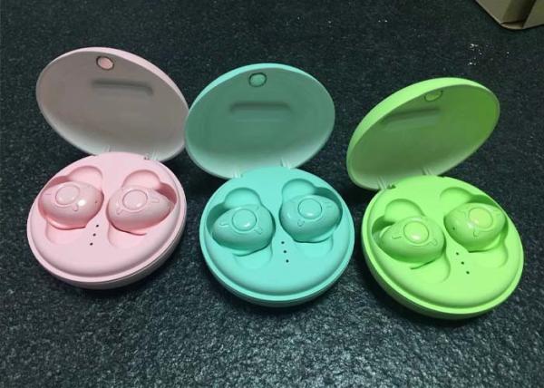 Round True Wireless Stereo Earbuds Earphones For Running​ Customized Logo