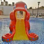 OEM Little Octopus Water Slide For Kids Water Park Playground