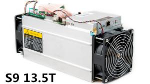 China Bitmain Antminer S9 13.5T 1350w Second Hand Asic Miner factory