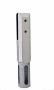 China Frameless Stainless Steel Core Drill Square Type Pool Fence Glass Railing Spigot factory