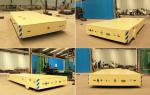 Long Distance Fat Rail Die Transfer Cart 200 Ton Precast Concrete Workshop Use