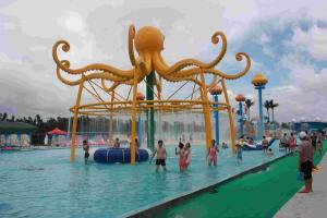 China Spray Sea horse, Spray Park Equipment, Aqua Play Water Game Equipments for Water Park factory