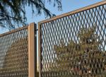 Heavy Duty Security Expanded Metal Mesh Fence 60x100mm 3m Length