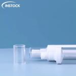 Luxury Frosted Cosmetic Bottles 50ml Clear White Plastic Spray Bottle For Hair