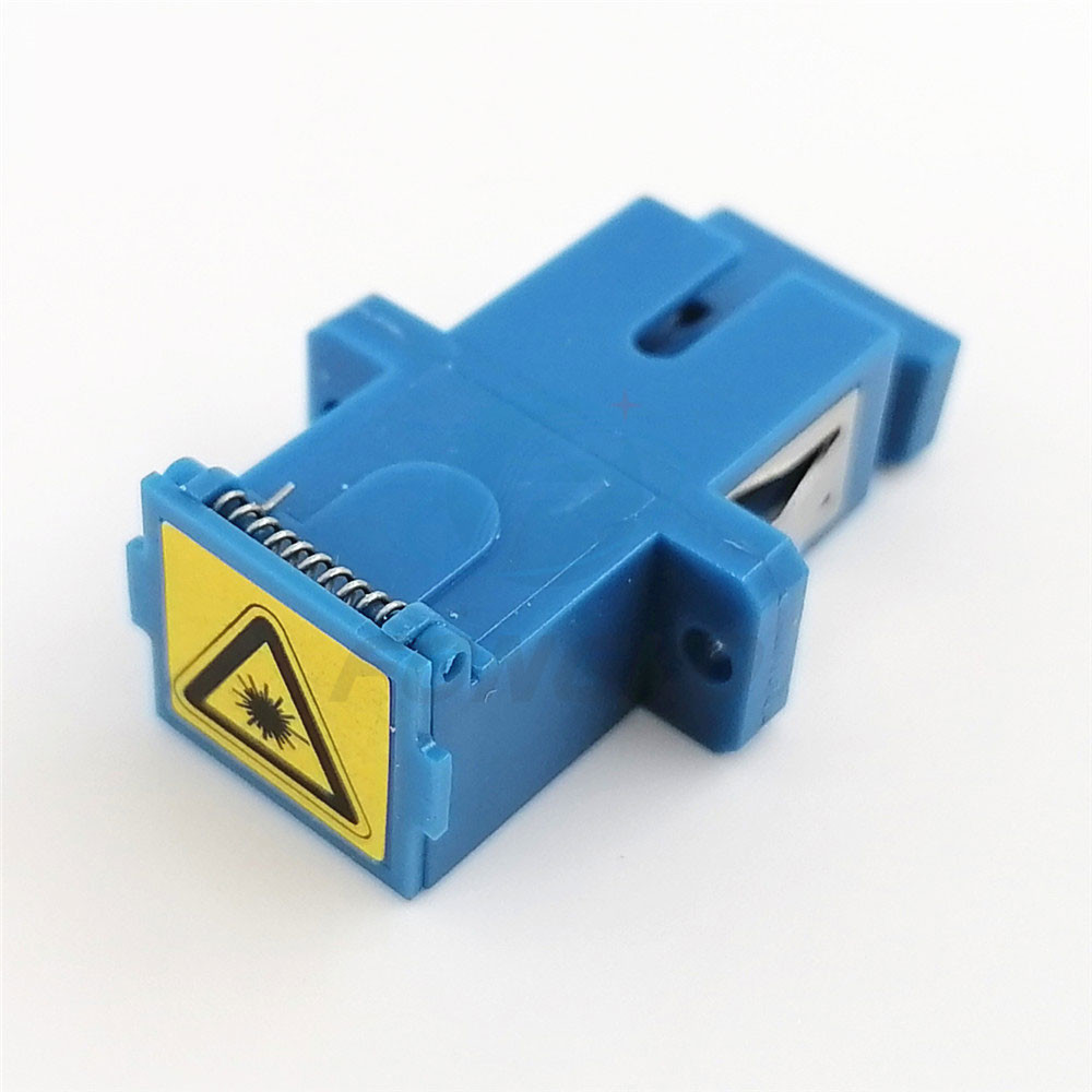 Auto Plastic Metal SX Adaptor Fiber Optic SC Shutter Adapter