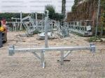 OEM Hot Dipped Galvanized Parapet Clamp Suspended Gondola Spare Parts