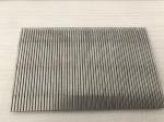 SUS 304 316 Stainless Steel Wedge Wire Screen 1mm Slot Size For Filter Mesh