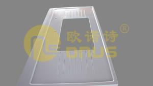 China Government Epoxy Resin drop In sinks with resist strong alkalies 12mm Thickness factory