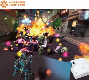 China Mech Warrior Projector Interactive Wall Motion Sensing Interactive Game factory