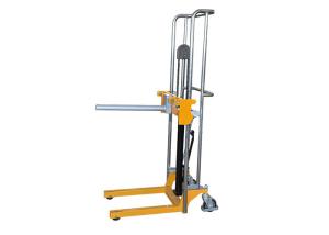 China PJ SeriesHard Chromium Plated Frame Single Shaft Roll Handling Trolley factory