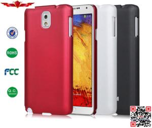 China Wholesale 100% Qualify PC Cover Cases For Samsung Galaxy Note 3 Rubber Oil Processing factory