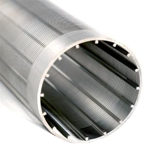 China Diameter 80mm - 500mm Wedge Wire Screen Filter For Water Well factory