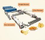 7*7 French Fries Production Line with Top Selling Fried Potato Fingers Making