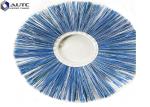 10" 25" Bobcat Sweeper Brush Flat Wafer Flat Ring Sweeper Broom Brushes PP Steel