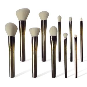 China High Performing Gentle Vegan Bristle Makeup Brushes With Skin Like Finish factory