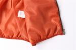 Windproof lightweight orange Mens Black Puffer Gilet 100% Polyester