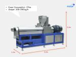 Stainless Steel Automatic Durable Puffing Snacks Making Machine for Snack