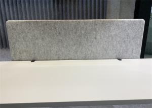 China Polyester Fiber Echo Panel 18mm Sound Absorbing Desk Dividers factory