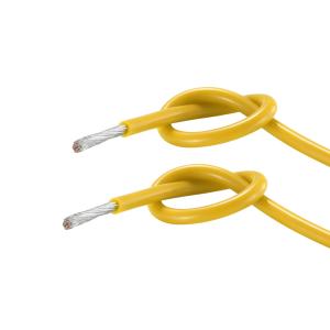 China 300V/200C UL3122 Silicone Rubber Wires AWM3122 18AWG White Heater factory