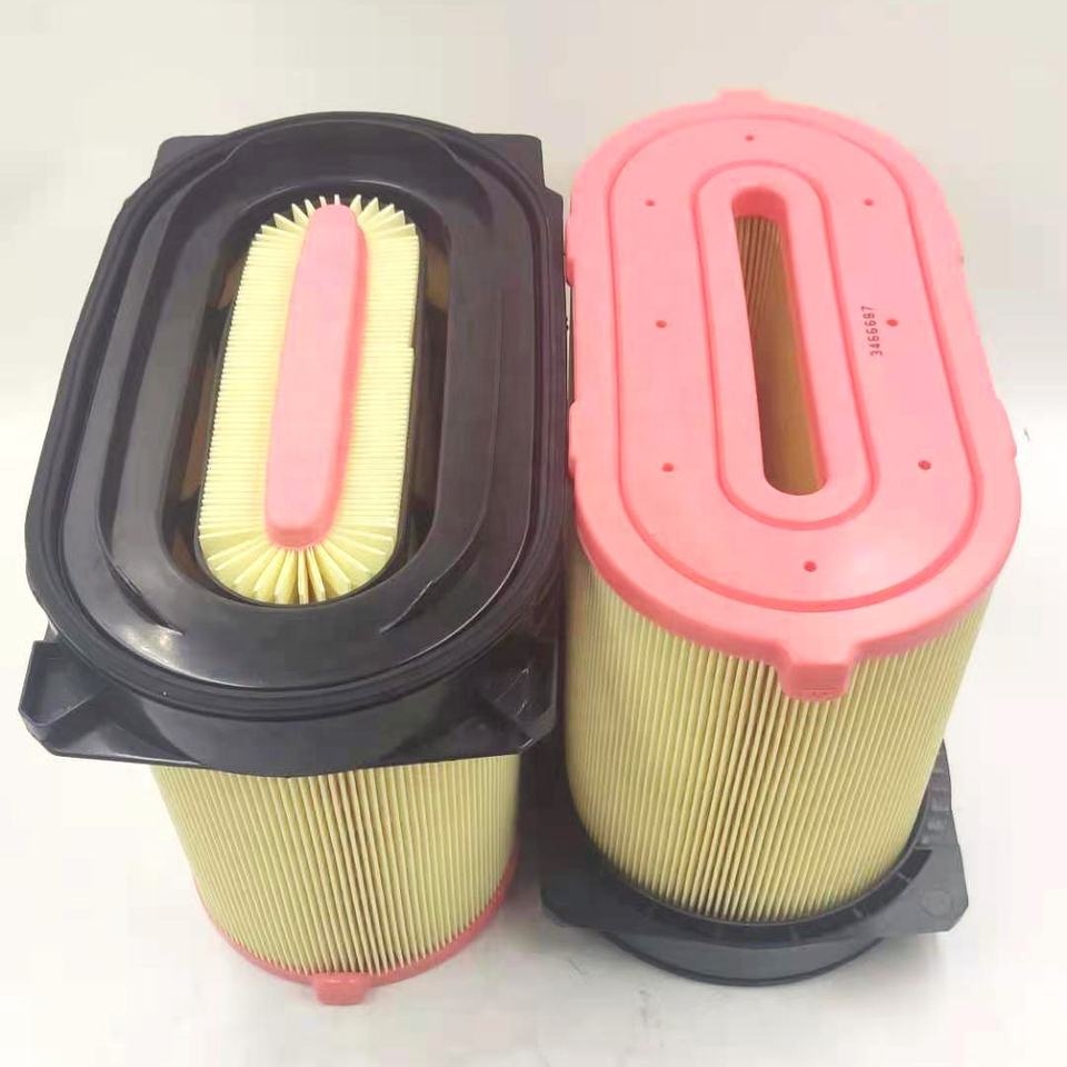 CAT 3466687/3466688 AF25163 ir0739 ir0750 Honeycomb Air Filter for Backhoe Loaders 3412c Air Oil Fuel Filter Truck Model CAT