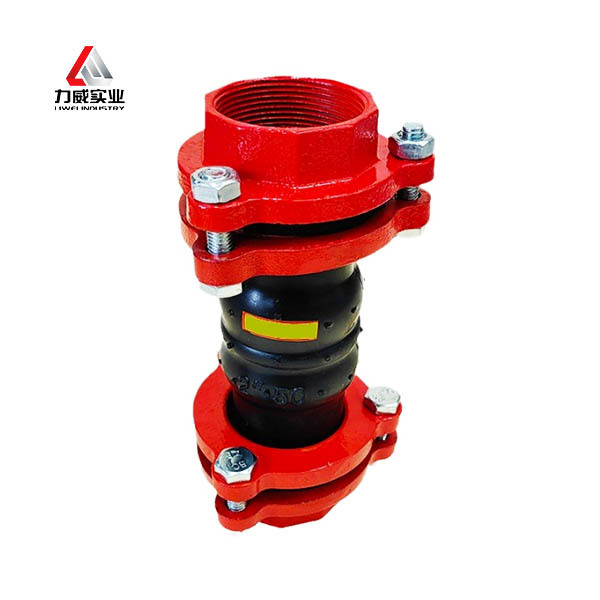 China Epdm Rubber Threaded Union Expansion Joint For Resilient And Versatile Pipe Connections factory