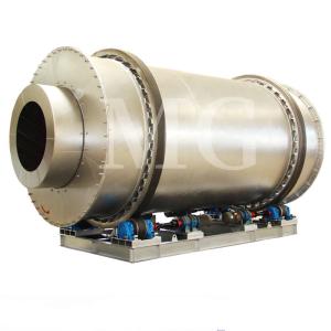 China High Efficiency Industrial Three Cylinder Rotary Sand Limestone Drum Sand Dryer Plant With Gas Diesel Burner With Best P factory