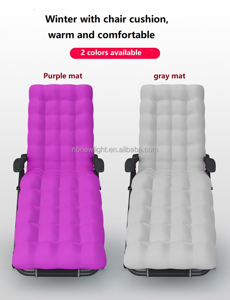 General Outdoor Furniture Folding Zero Gravity Recliner Lounger Chair for Noon Break