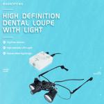 High Definition Dental Loupe With Light 3.5X & 2.5X Options Dental Loupe